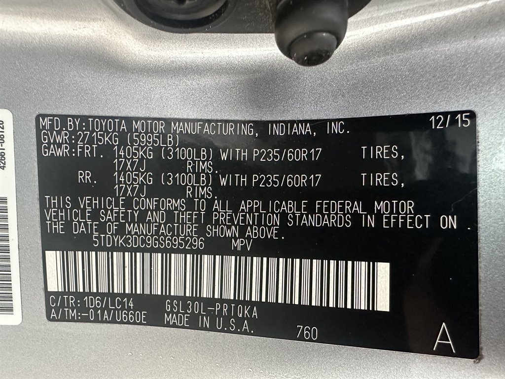 2016 Toyota Sienna XLE Premium - Photo 25