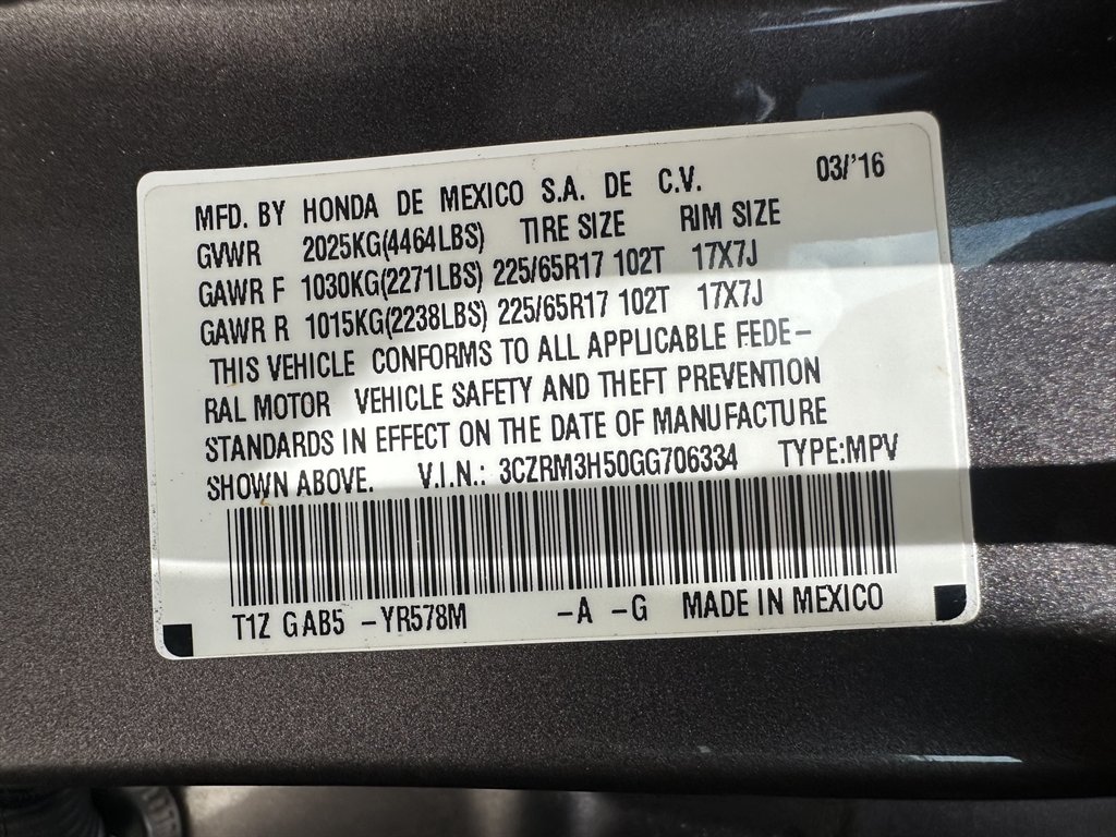 2016 Honda CR-V EX - Photo 22